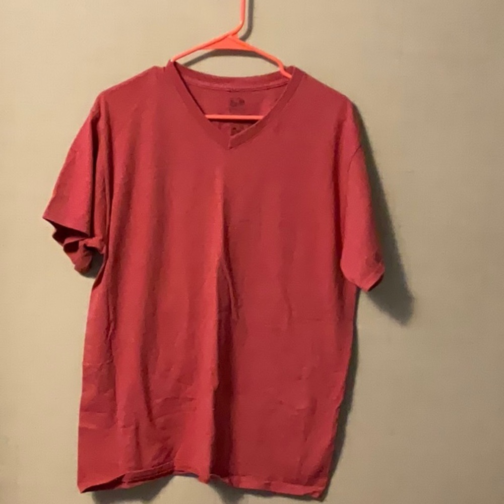 Fruit of the Loom Red Short Sleeve Tee